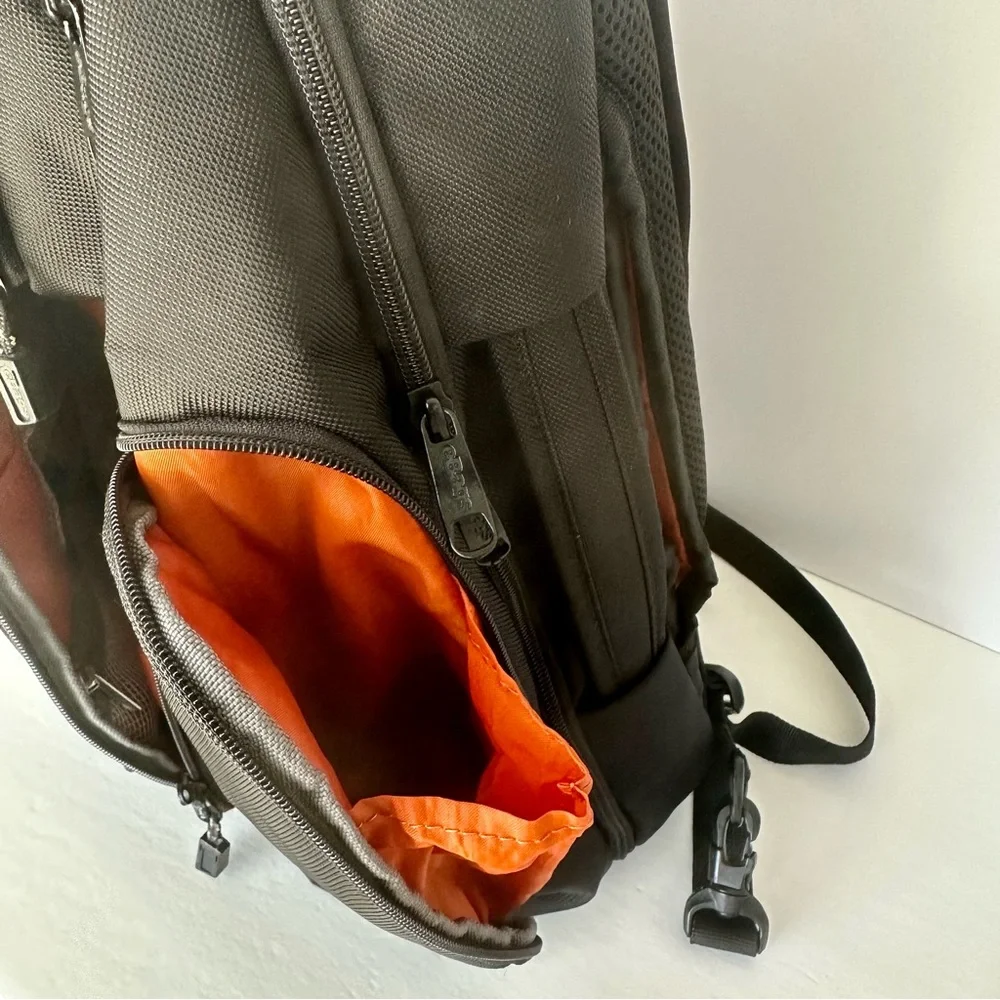 eBags Professional Slim Laptop Backpack Black Travel Work Business Carry On Tech